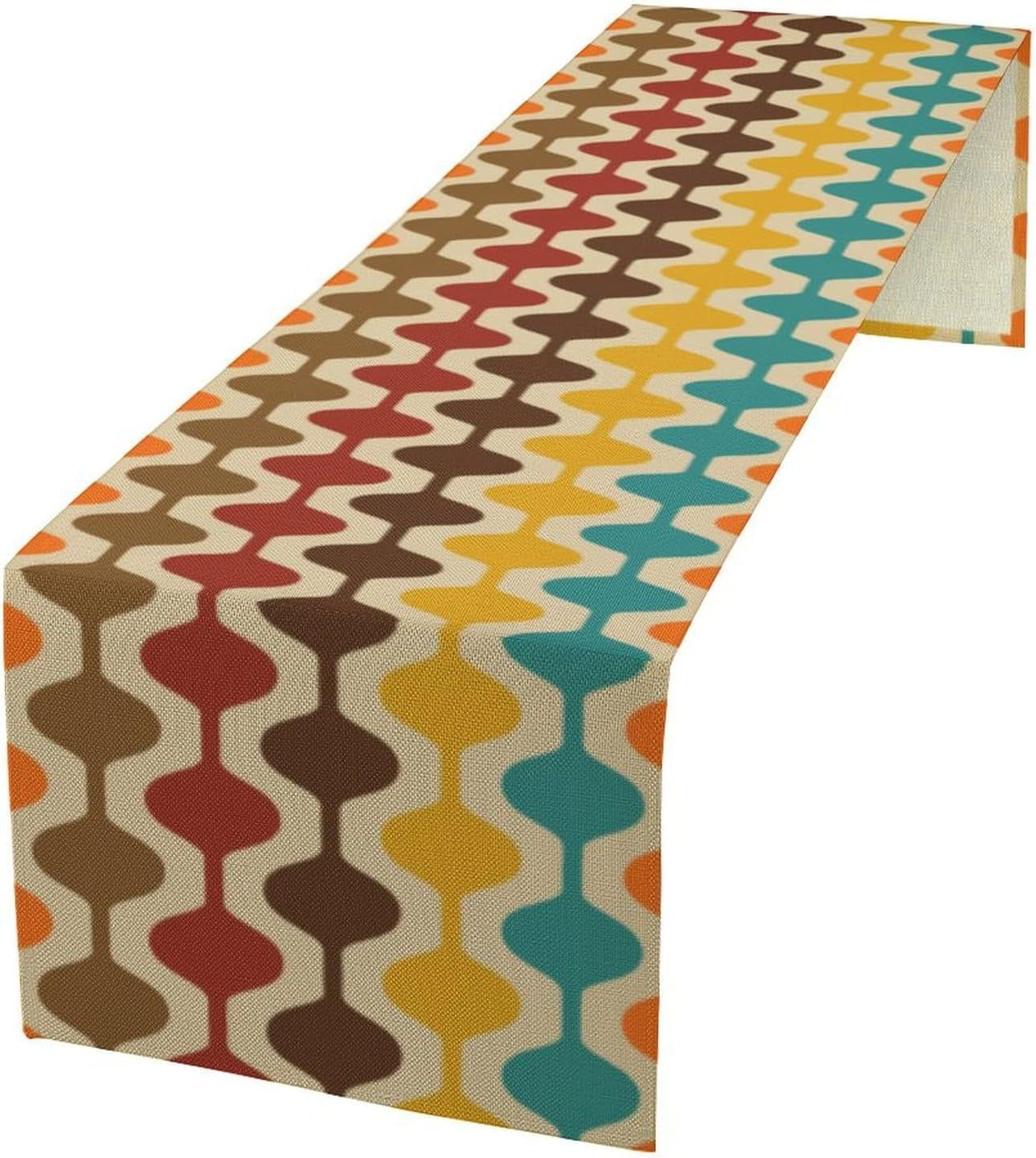 mid-century-table-runner-retro-50s-60s-abstract-geometric-kitchen-dining-decor-farmhouse-style-table-decor-for-coffee-table-dining-room-table-bedroom-party-13-x-36-inch