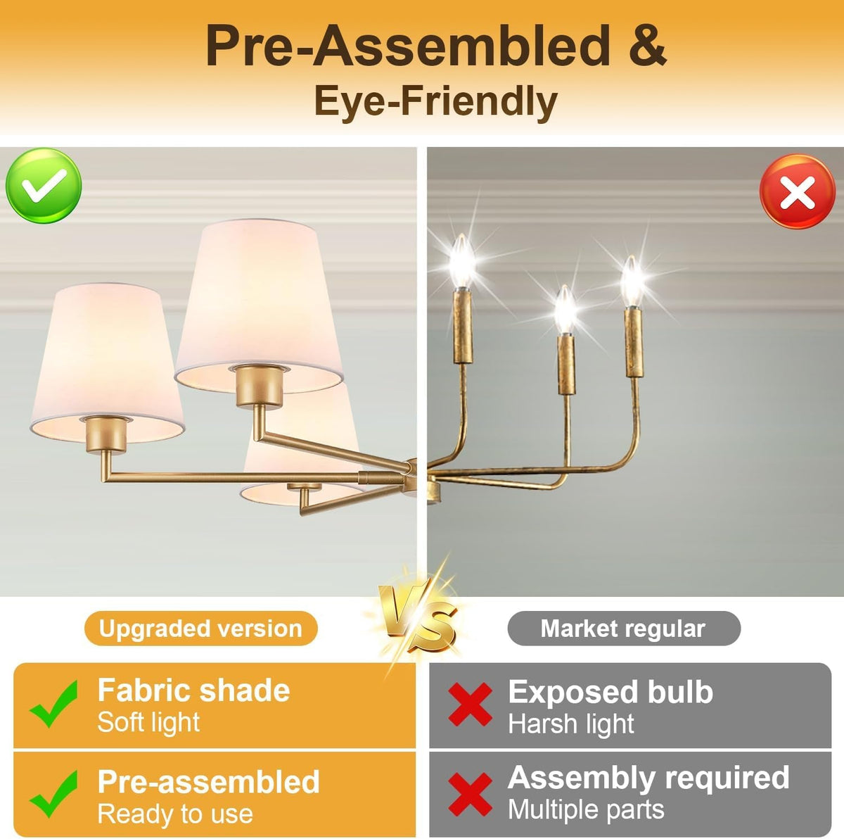 brass-gold-chandeliers-for-dining-room-36-6-light-no-assembly-required-antique-modern-gold-chandelier-light-fixture-with-white-fabric-shade-classic-kitchen-pendant-lights-over-table-for-bedroom