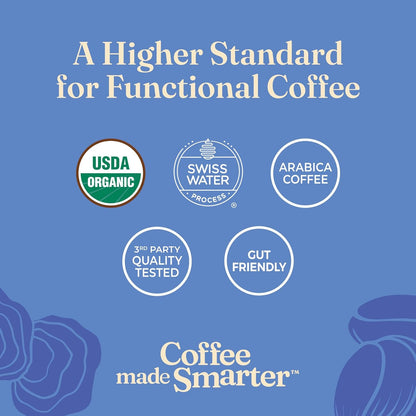 4551058-Four Sigmatic Organic Balance Adaptogen Ground Coffee, 12 Oz7