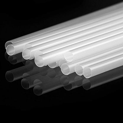 Clear Plastic Straws Individually Wrapped 1000 Pack - 8 Inch Drinking Straw, BPA Free - Restaurant Style Disposable Straws 0.24" Wide, Bulk Set5