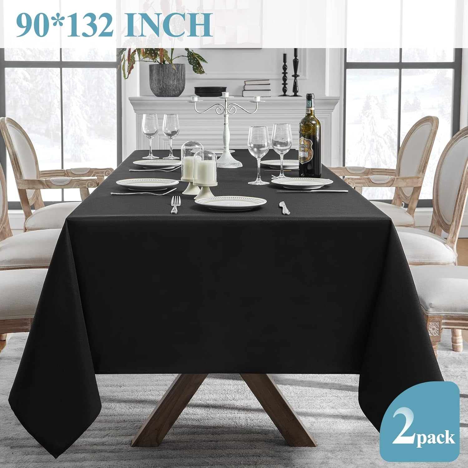 2-pack-90-132inch-black-rectangle-tablecloth-for-6ft-tables