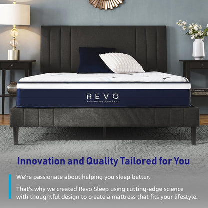 Cooling Gel Memory Foam Hybrid Mattress, 14 Inch Queen, Medium Firm8