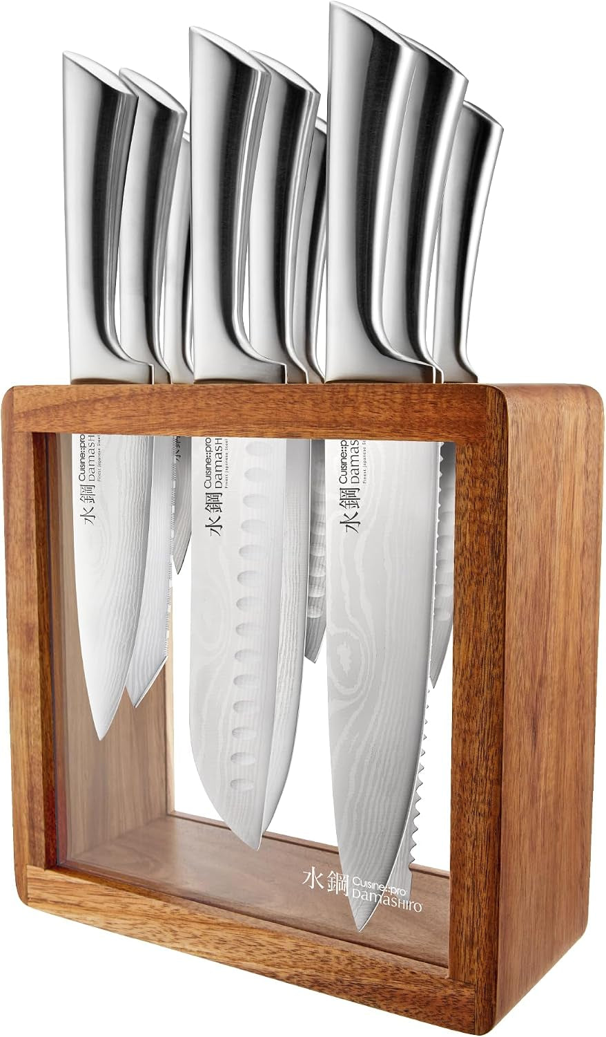 damashiro-knife-block-hiryu-10-piece-set-premium-japanese-steel-knife-set-with-acacia-wood-block-tempered-glass-window-damascus-inspired-blade