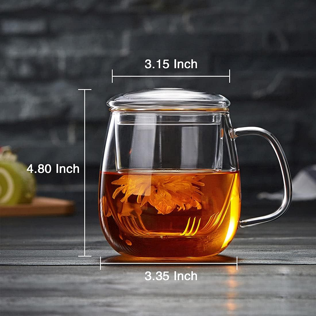 glass-tea-cup-with-infuser-and-lid-17-6oz-520ml-large-borosilicate-teacup-tea-glass-clear-mug-for-loose-leaf-tea-blooming-tea-microwave-dishwasher-safe-tea-maker-gift-for-birthday