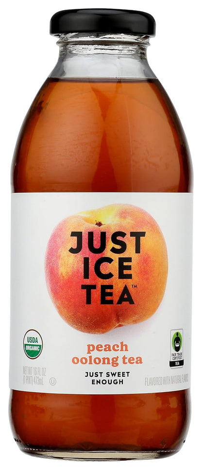 , Tea Peach Oolong Organic, 16 Fl Oz1