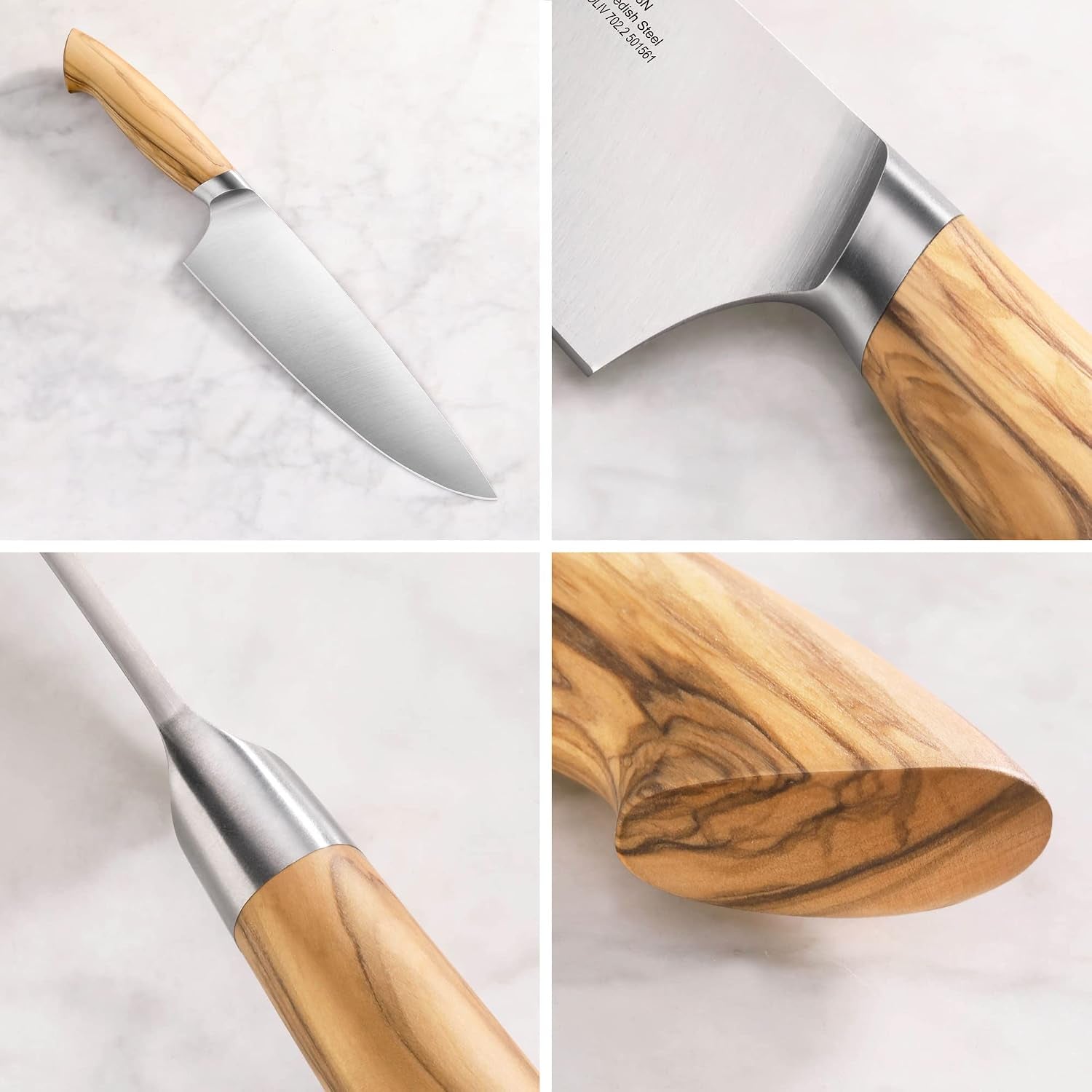 oliv-series-8-inch-chefs-knife-forged-swedish-14c28n-steel-501561