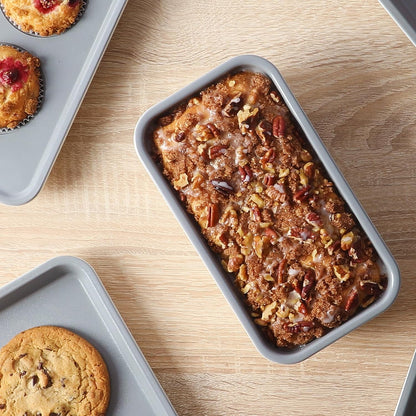 Sur La Table Kitchen Essentials Bake Sale 9 X 5 Inch PFOA, PFAS, PTFE Free Nonstick Loaf Pan - Linen White2