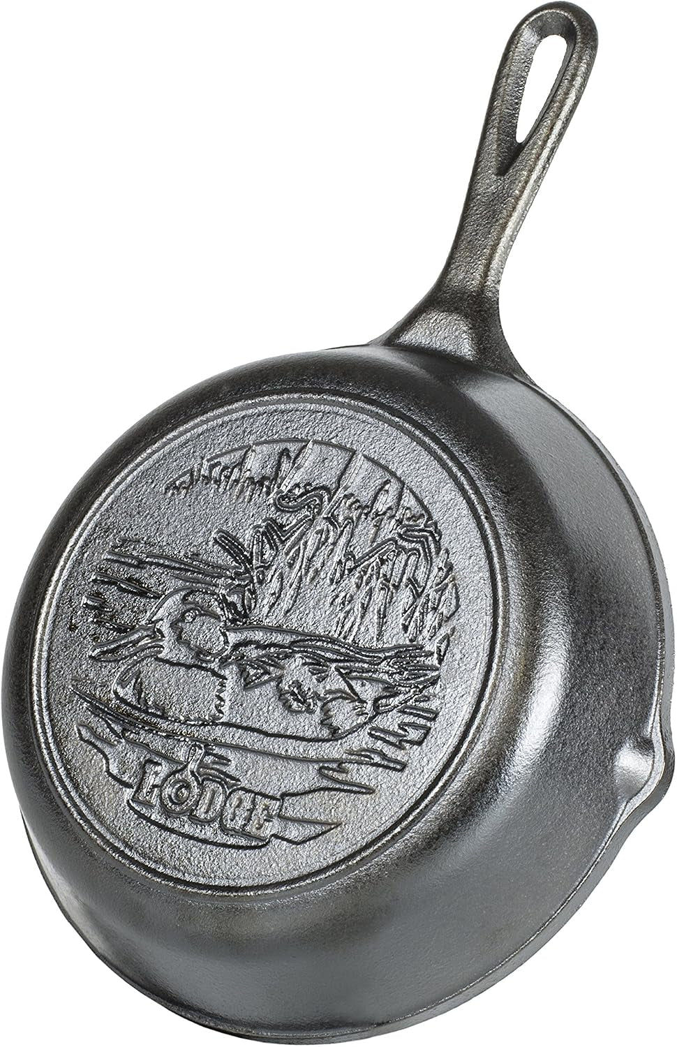 wildlife-series-cast-iron-skillet-duck-8-inches-collectible-cast-iron-cookware-with-wildlife-design-for-everyday-cooking-stovetop-oven-campfire-non-toxic-made-in-usa