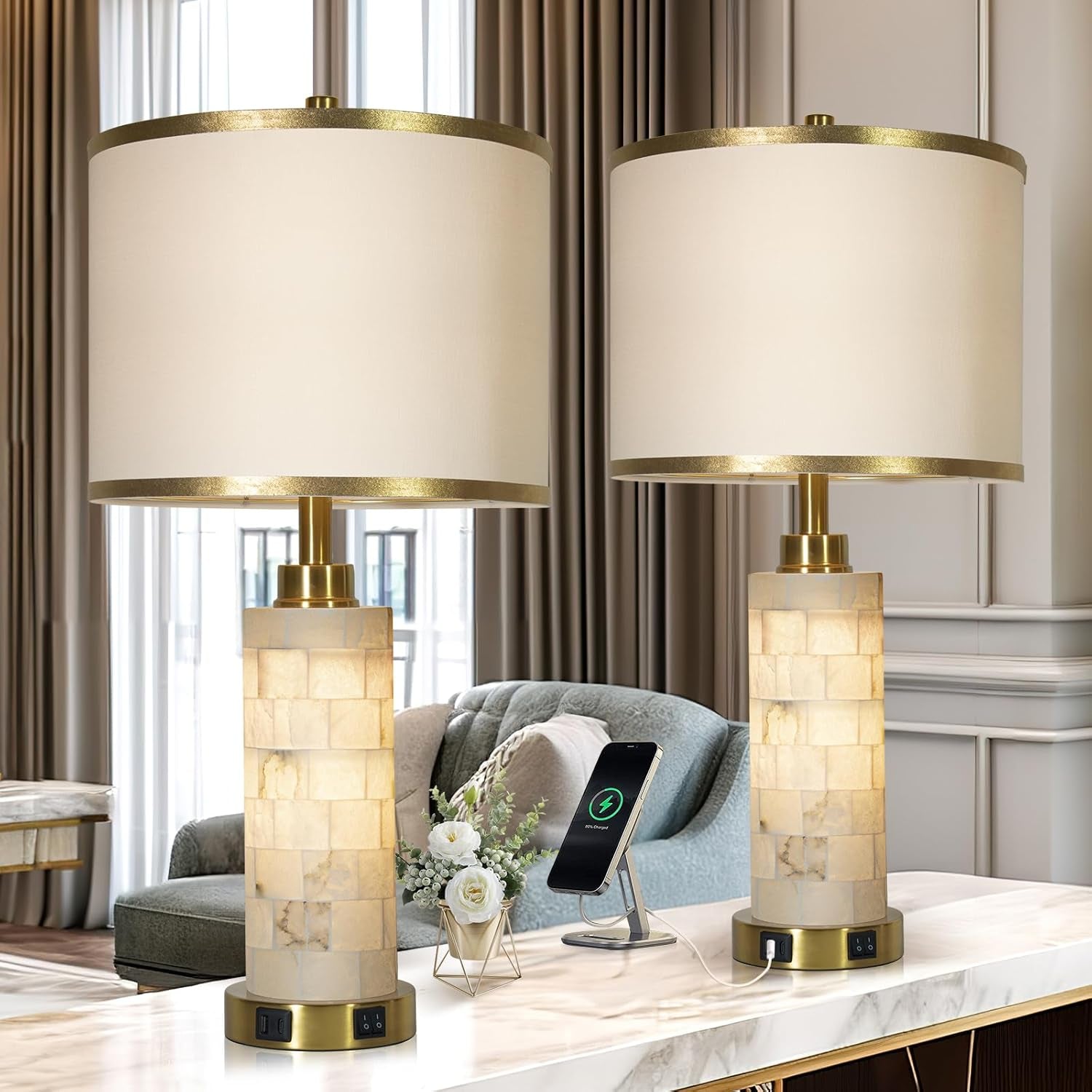 27-alabaster-table-lamps-set-of-2-for-living-room-bedroom