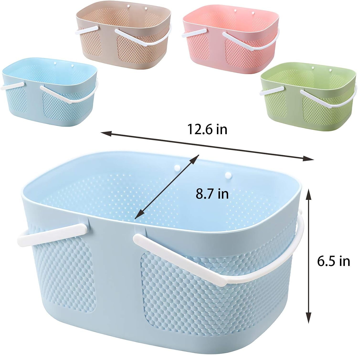 portable-plastic-shower-caddy-basket-organizer-with-handles-blue