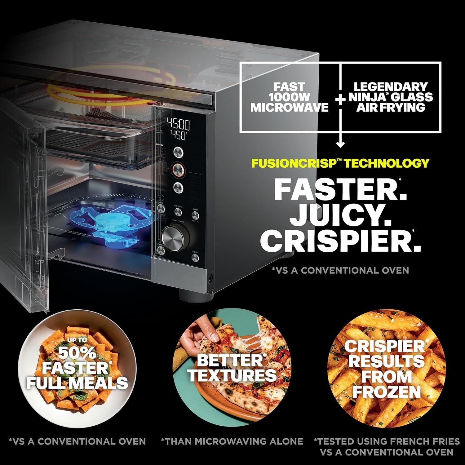 ninja®-crispi™-microwave-air-fryer-with-fusioncrisp-silver-mw101-replaces-a-countertop-microwave-and-air-fryer-with-14-functions-fast-1000w-microwave-and-powerful-1700w-ninja®-air-fryer