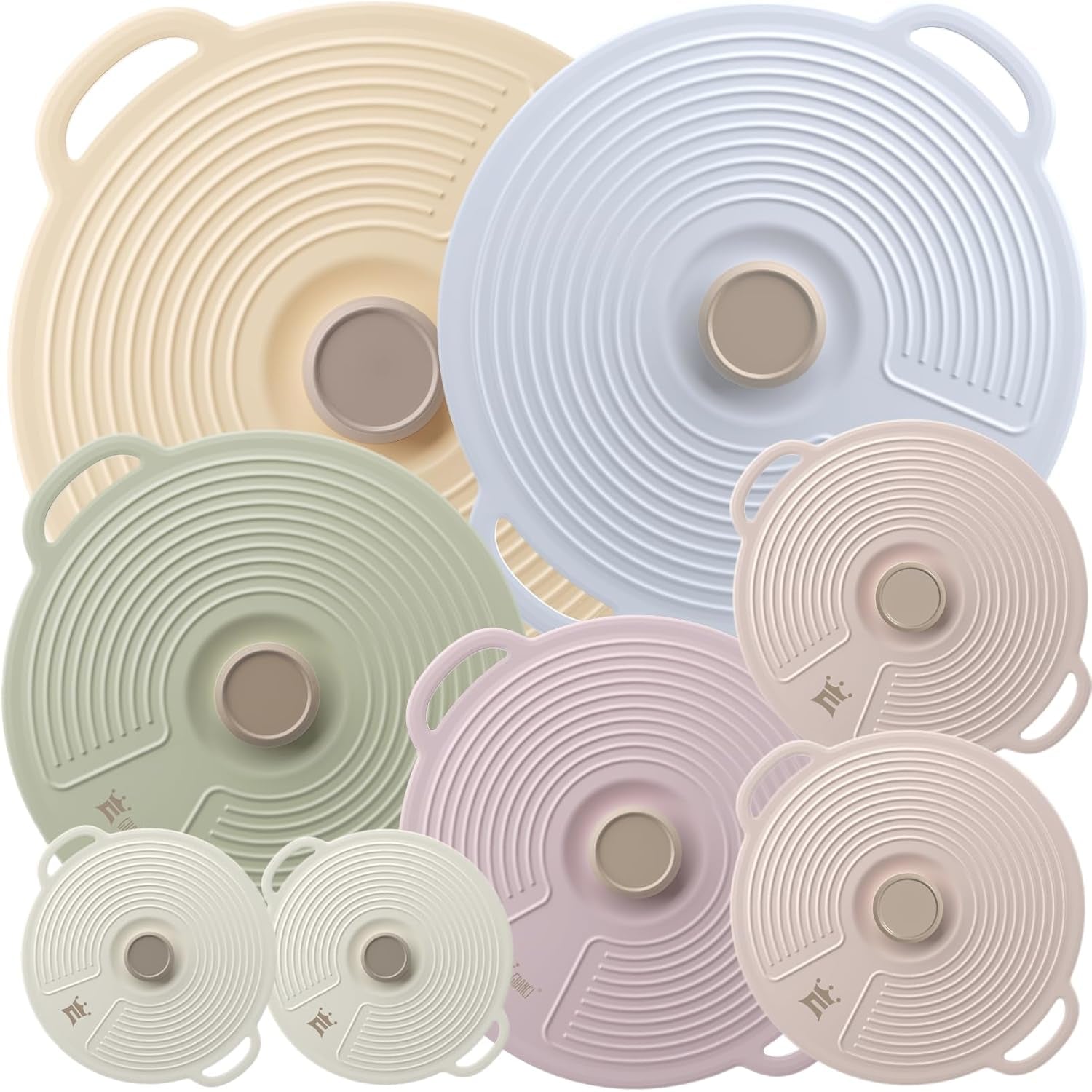 silicone-lids-for-bowl-8-pack-microwave-splatter-cover-with-6-sizes-reusable-heat-resistant-lids-fits-cups-bowls-plates-pots-pans-skillets-stove-top-oven-fridge-dishwasher-safe