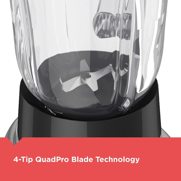 BLACK+DECKER Powercrush Multi-Function Blender with 6-Cup Glass Jar, 4 Speed Settings, Silver4