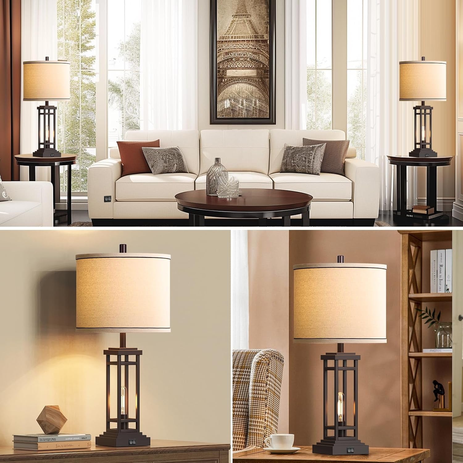 27-5-tall-farmhouse-table-lamps-with-usb-c-usb-a-charge-ports-rustic-living-room-lamps-set-of-2-black-industrial-end-table-lamp-for-bedroom-living-room-nightstand-oil-rubbed-bronze