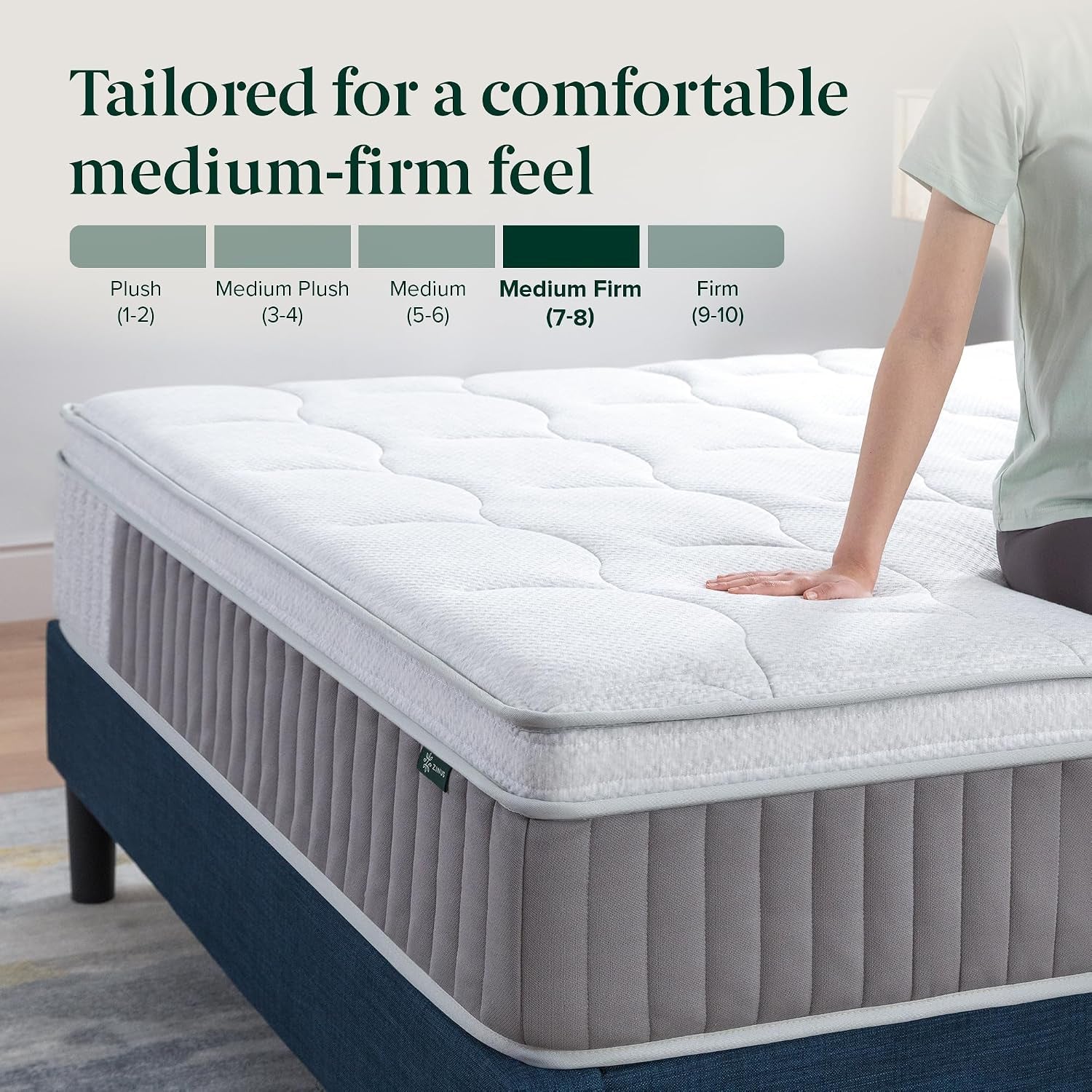 zinus-12-inch-queen-cool-support-hybrid-mattress-medium-firm-feel