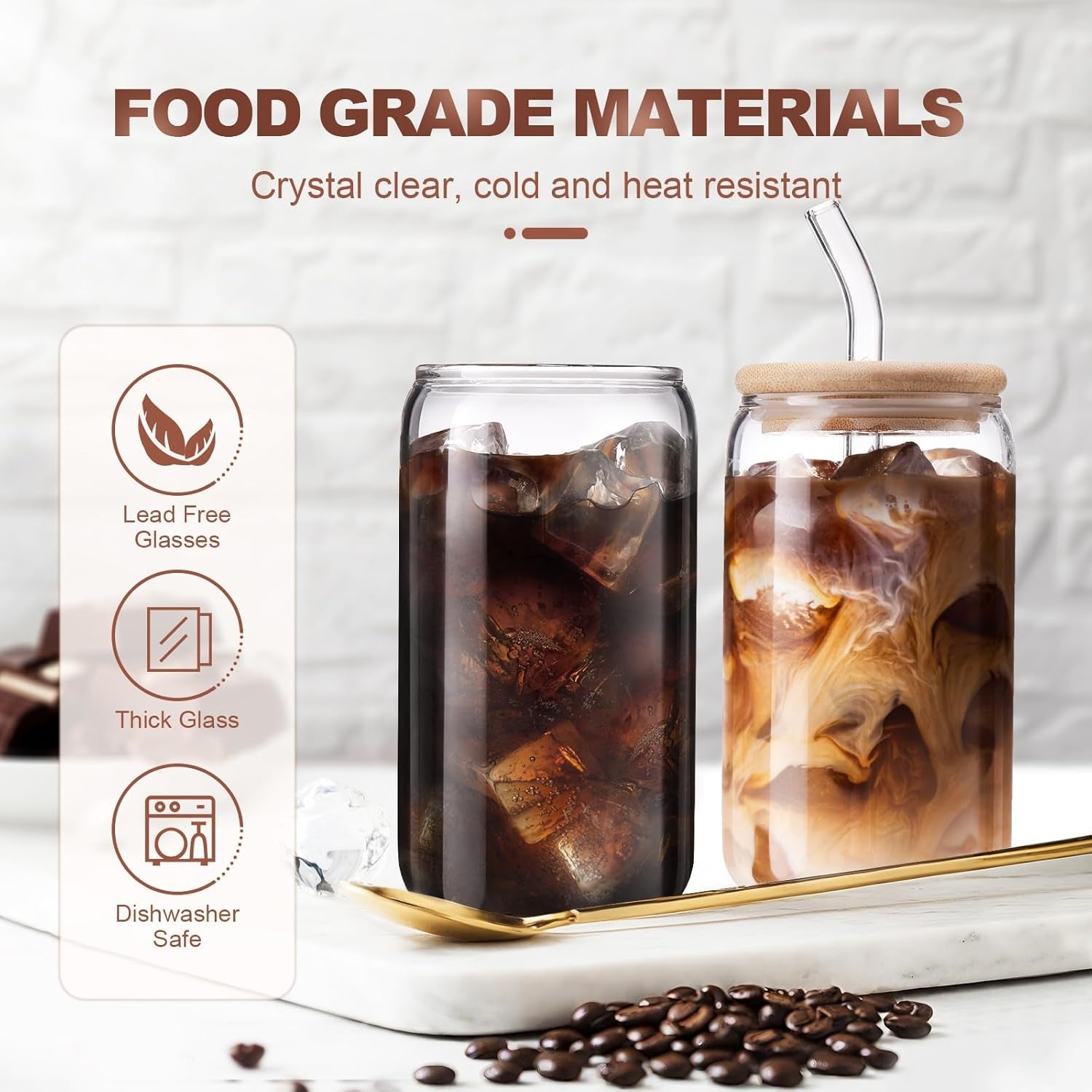 iced-coffee-cups-with-lids-2-pcs-16-oz-glass-cups-with-lids-and-straws-as-coffee-bar-accessories-beer-drinking-glasses-reusable-glass-tumbler-cute-coffee-cups-for-coffee-juice-gifts