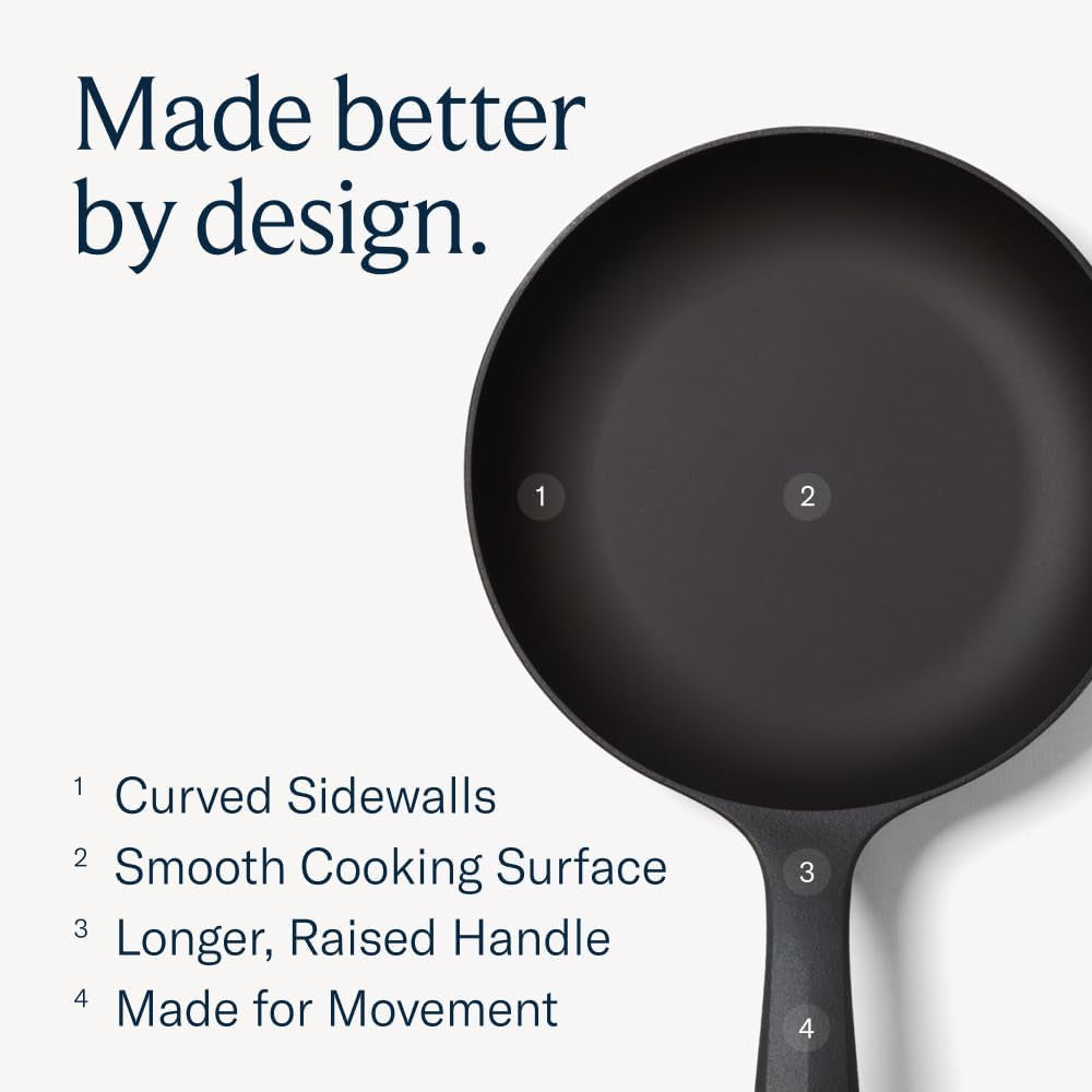 no-5-cast-iron-chef-skillet-7-5-inch-curved-wall-egg-pan-pre-seasoned-for-1-2-servings-lighter-smooth-made-in-usa