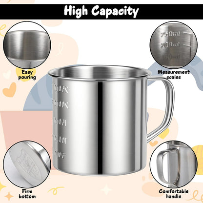 Dog Food Scoop, 1 Cup Stainless Steel Measuring Cup for Pet Food3