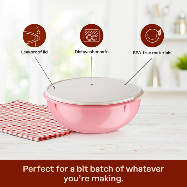 Fix-N-Mix Vintage Pink Mixing Bowl - 1.7 Gallon4