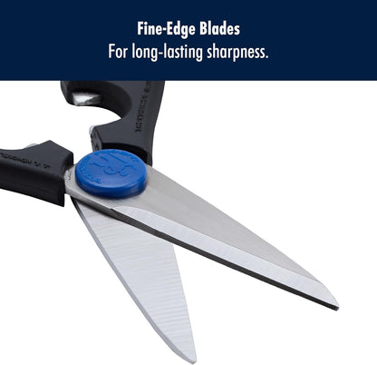 Kitchen Scissors Multi-Purpose Kitchen Shears Made in Japan | Kitchen Shears for Poultry, Herbs & Packaging. Built-In Bottle Opener, Comfortable Grip, Dishwasher Safe.5