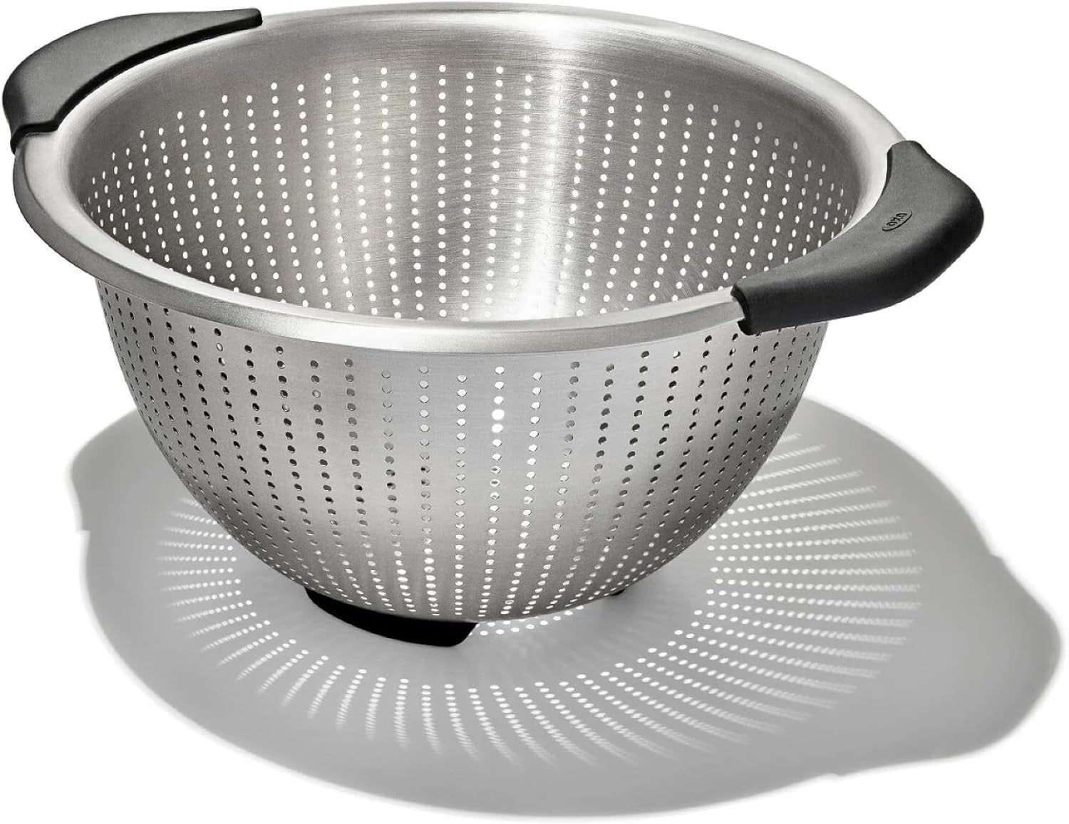 oxo-good-grips-strainer-5-qt-capacity-stainless-steel-colander-nesting-design-for-easy-storage-non-slip-handles-drains-pasta-and-vegetables-dishwasher-safe