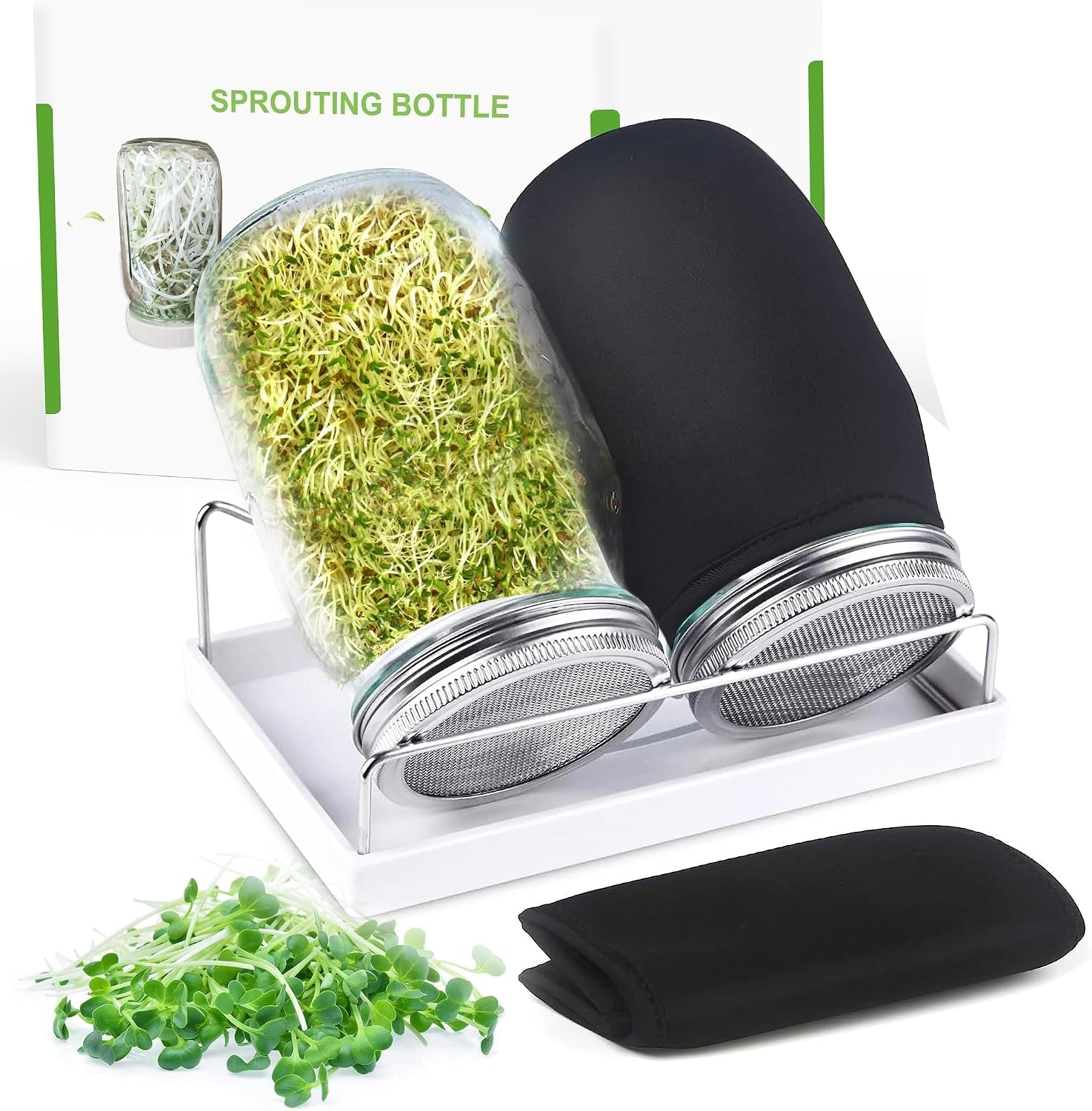 organic-seed-sprouting-jar-kit-2-32-oz-wide-mouth-mason-jars