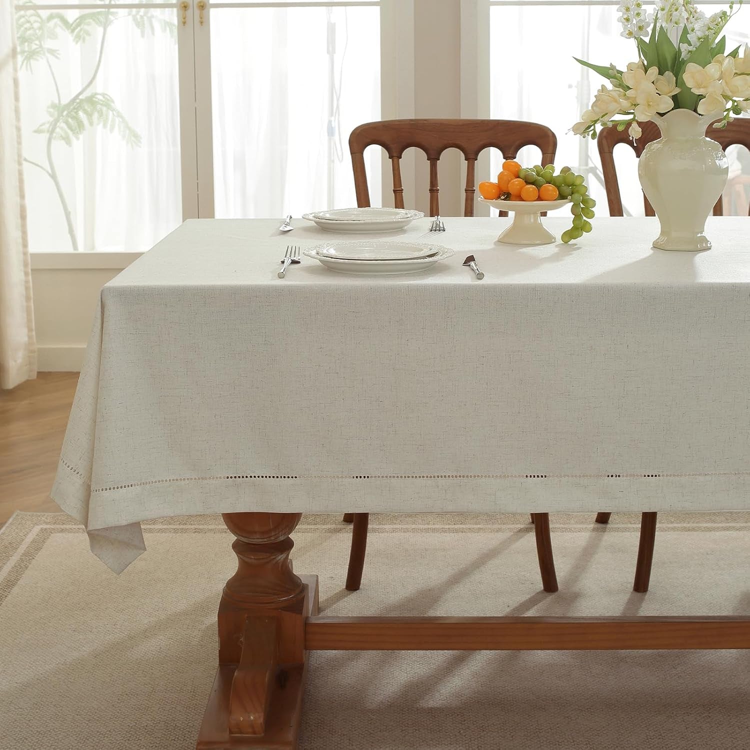 linen-blend-handmade-hemstitched-tablecloth-for-dinner-table-parties-wedding-decorations-55-x-86-rectangular