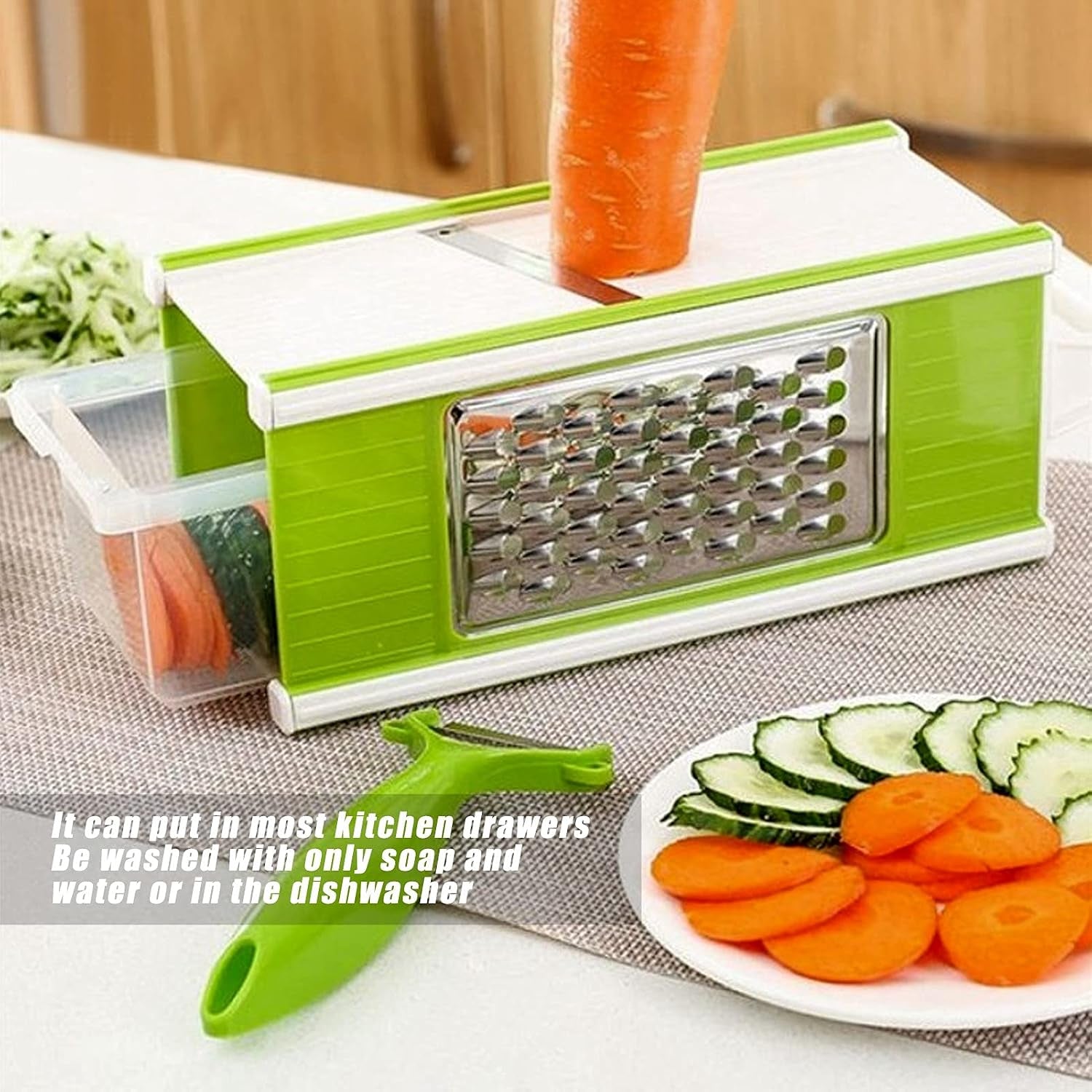 5-in-1-multifunctional-shredding-vegetable-machine-portable-grater-kitchen-tool-for-slicing-chopping-decorating-small-peeler-storage-box-green-white