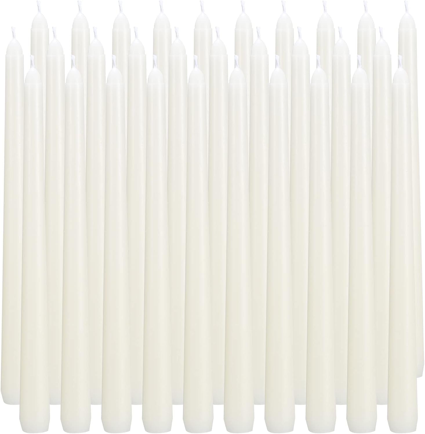 30-pack-ivory-taper-candles-10-inch-h-dripless-unscented-dinner-candle-smokeless-taper-candles-paraffin-wax-with-cotton-wicks-approxinately-7-8hours-burn-time