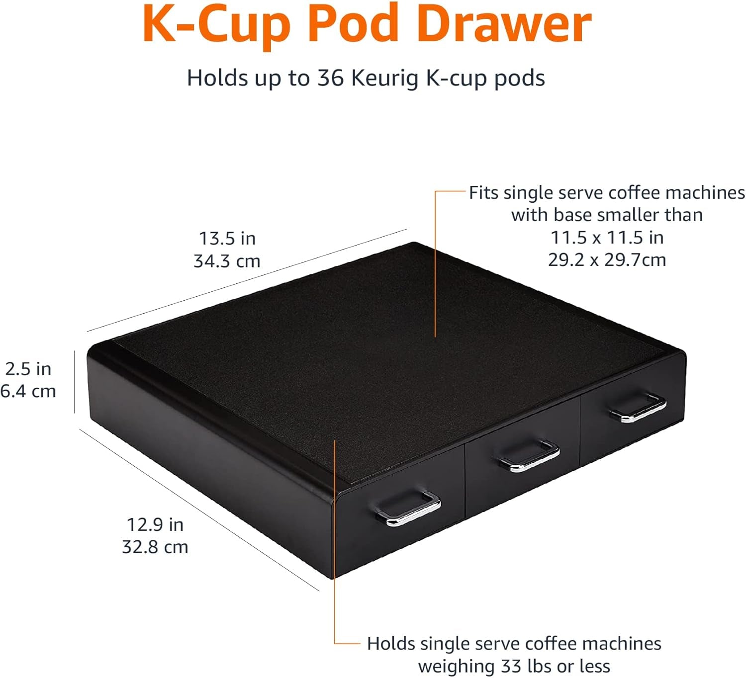 k-cup-compatible-coffee-pod-storage-drawer-3-easy-open-drawers-36-pod-capacity-black