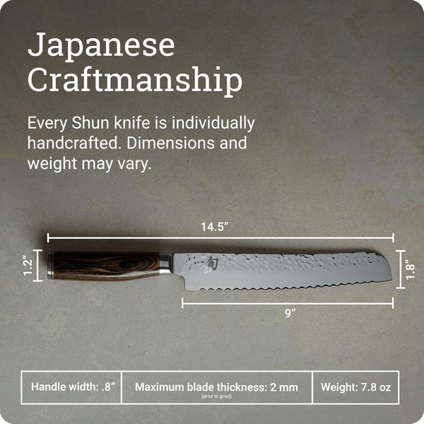 Shun Premier 9" Bread Knife3