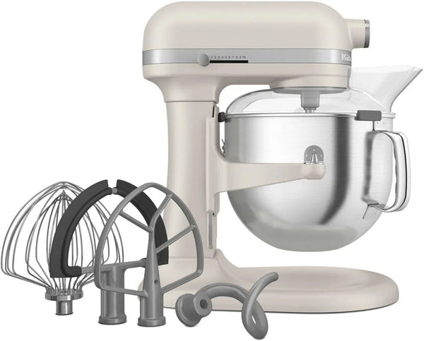 Kitchenaid 7 Quart Bowl-Lift Stand Mixer with Accessories, KSM70SKXX | Bowl-Lift Design, 11 Speeds, 1/2 Speed for Folding, Double Flex Edge Beater and 4 Other Accessories, Milkshake3