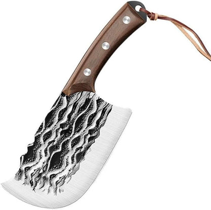 Meat Cleaver, Forged Chopper Dual Purpose Splitting Knife Specialized Butcher'S Knife Meat Chopper Boning Meat Cutting Knives1