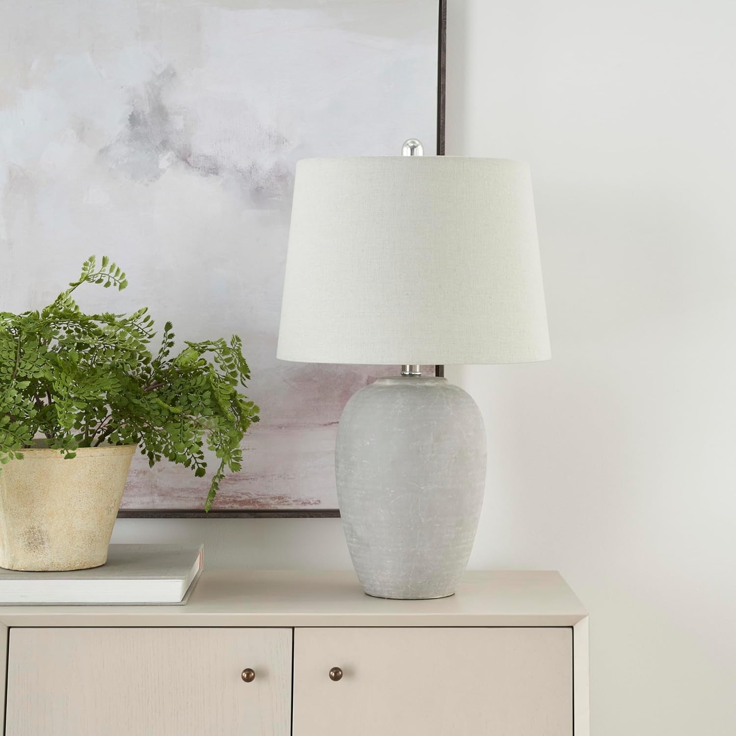 home-23-vintage-grey-white-washed-ceramic-pot-table-lamp-for-bedroom-living-room-dining-office-with-grey-shade
