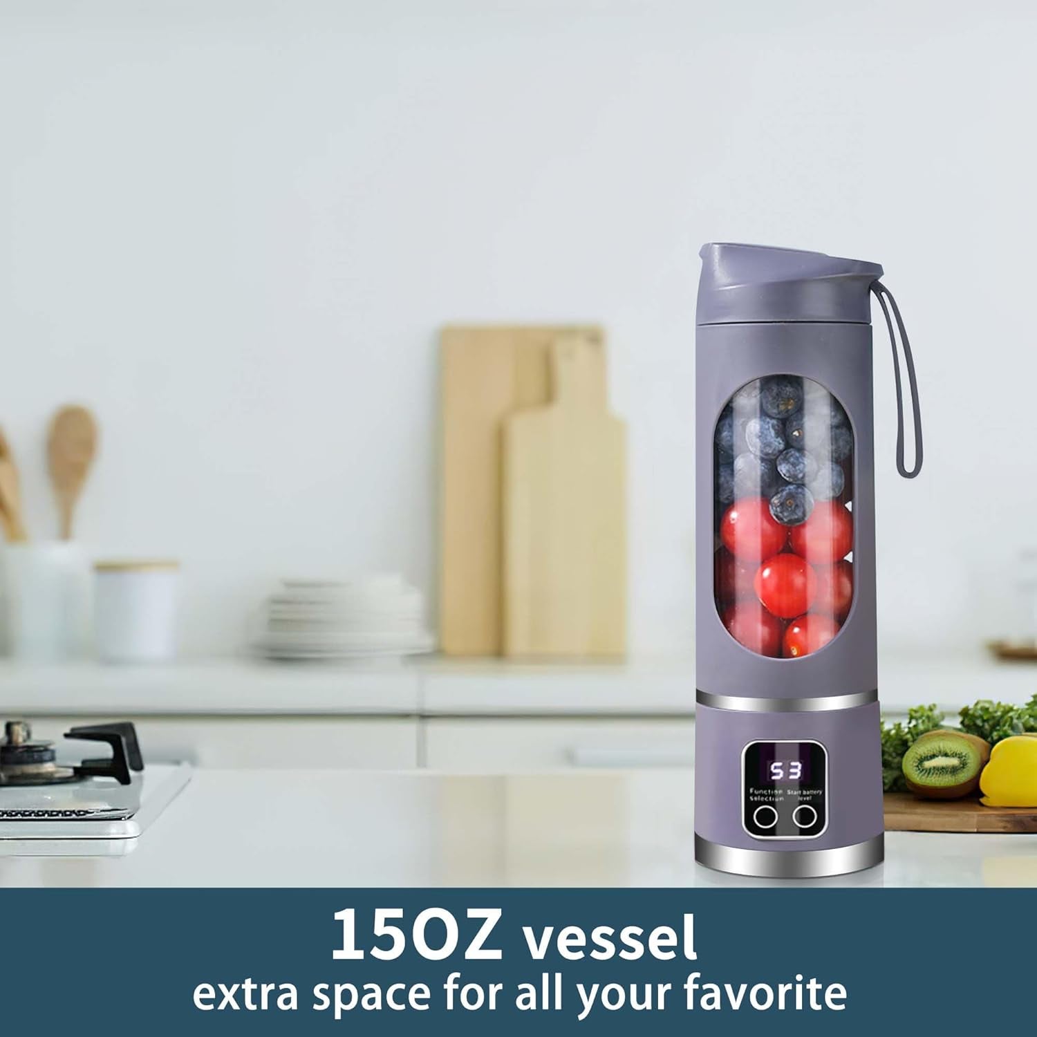 portable-blender-cordless-usb-c-rechargeable-15oz-juicer-cup-purple-personal-compact-travel-fresh-juice-self-cleaning-leakproof-lid-smart-display-12-blades-with-strong-blending-shakes-smoothies