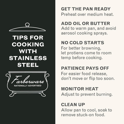 Classic Series Anniversary Edition Cookware Set, 8-Piece, Stainless Steel Pot and Pan Set8