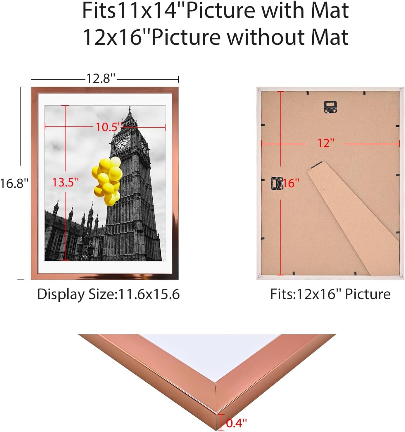 12x16-picture-frame-2-pack-made-of-high-definition-plexiglass-for-12-x-16-rose-gold-frames-display-pictures-8x10-with-mat-wall-and-tabletop-display