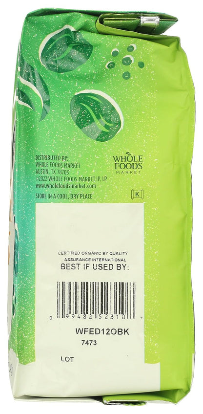 , Organic Breakfast Blend Ground Coffee, Light Roast, Milk Chocolate, Caramel & Citrus, 12 Ounce8