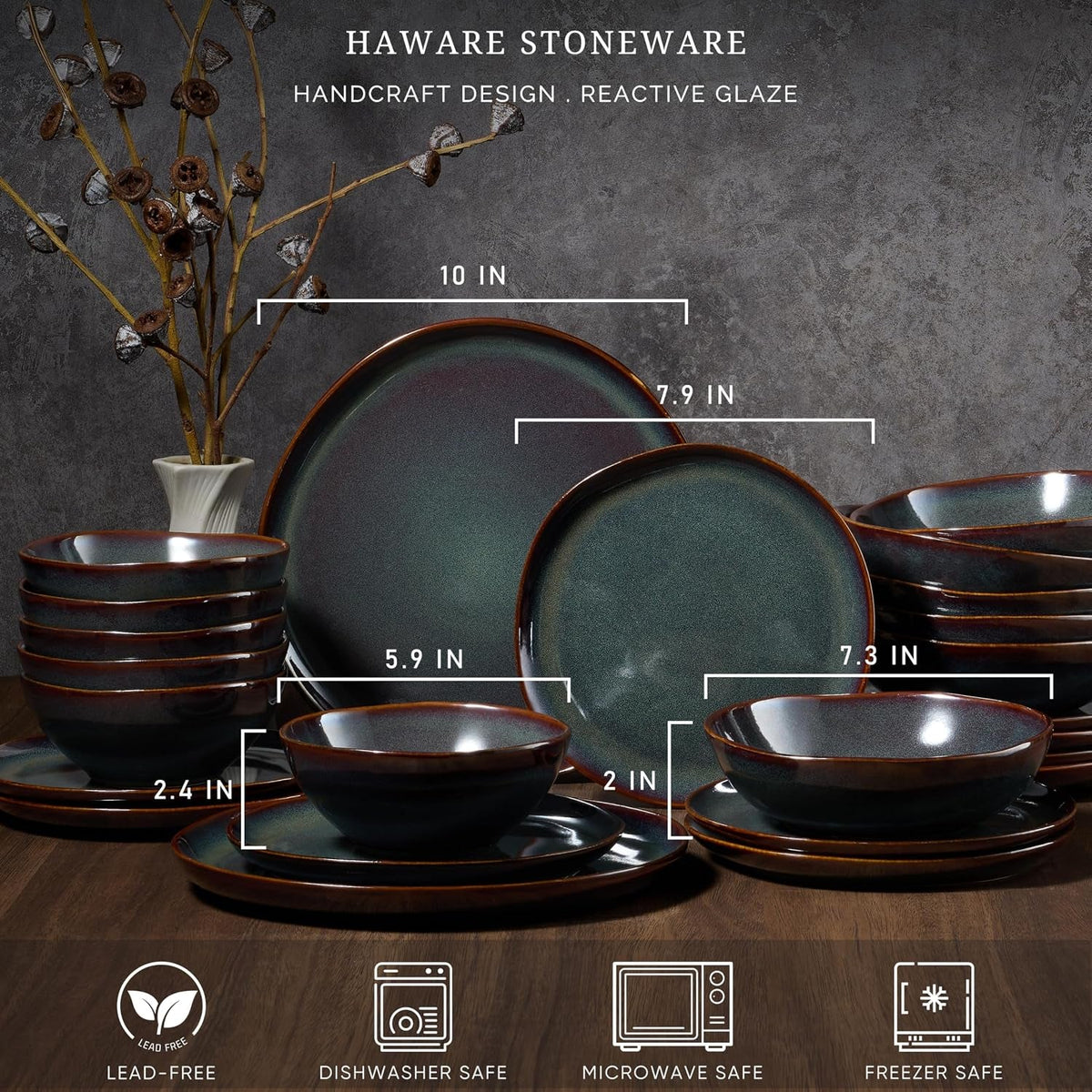 plates-and-bowls-set-stoneware-dinnerware-sets-reactive-moss-green