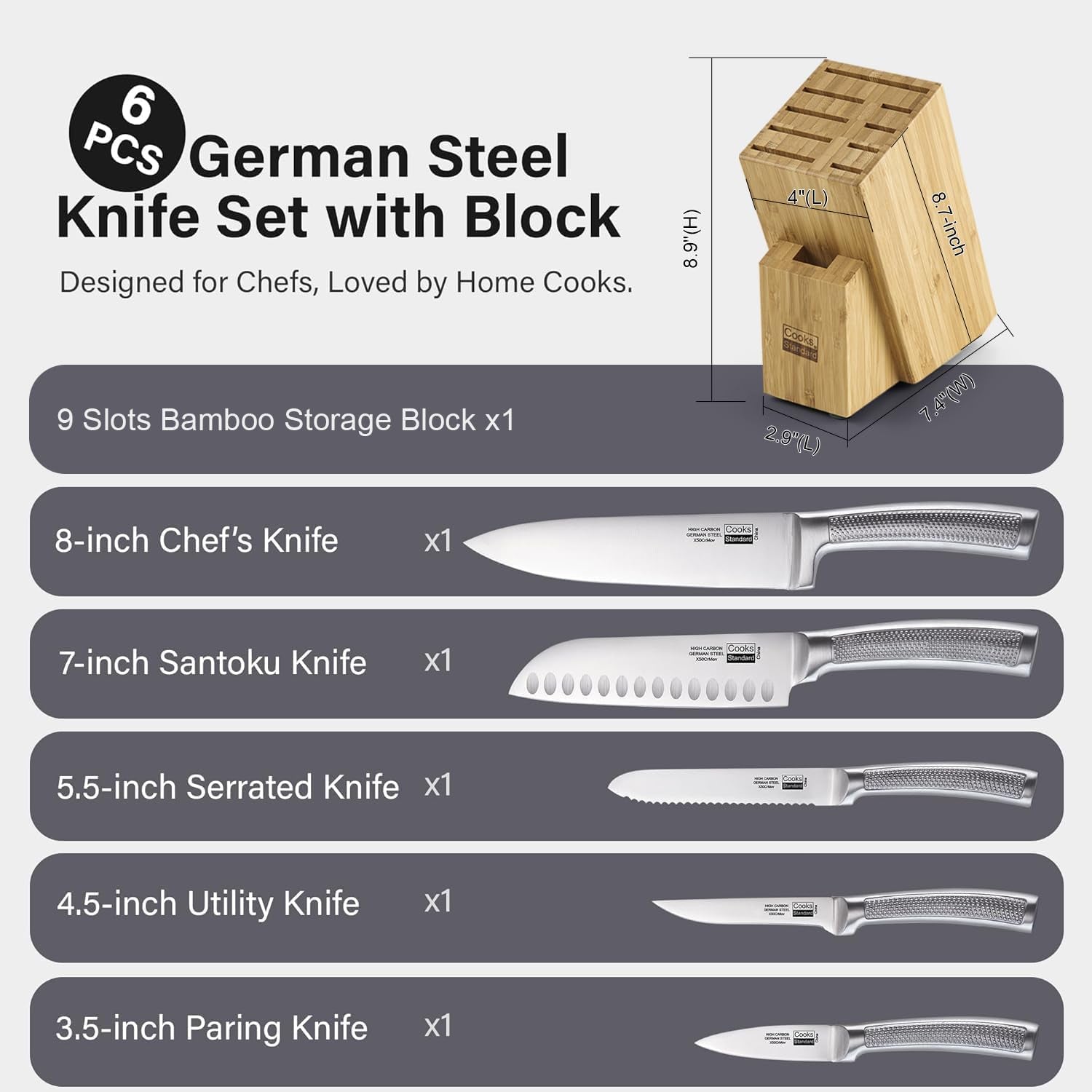 classic-bamboo-kitchen-cutlery-block-set-with-knifes-stainless-steel-forge-high-carbon-german-blade-with-expandable-bamboo-storage-block-for-extra-slots-6-piece