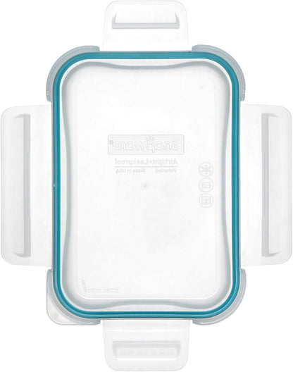 8602-PC Clear Lid W/Juniper Green Gasket (2-Pack) - Made in USA | Bpa-Free Construction | Freezer Safe | Top-Rack Dishwasher Safe | Reusable Design | Snap-Lock | Airtight Configuration3