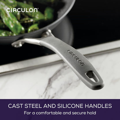 A1 Series with Scratchdefense Nonstick Induction 8.5-Inch and 10-Inch Frying Pan Set, Induction Cookware, 2-Piece, Graphite5