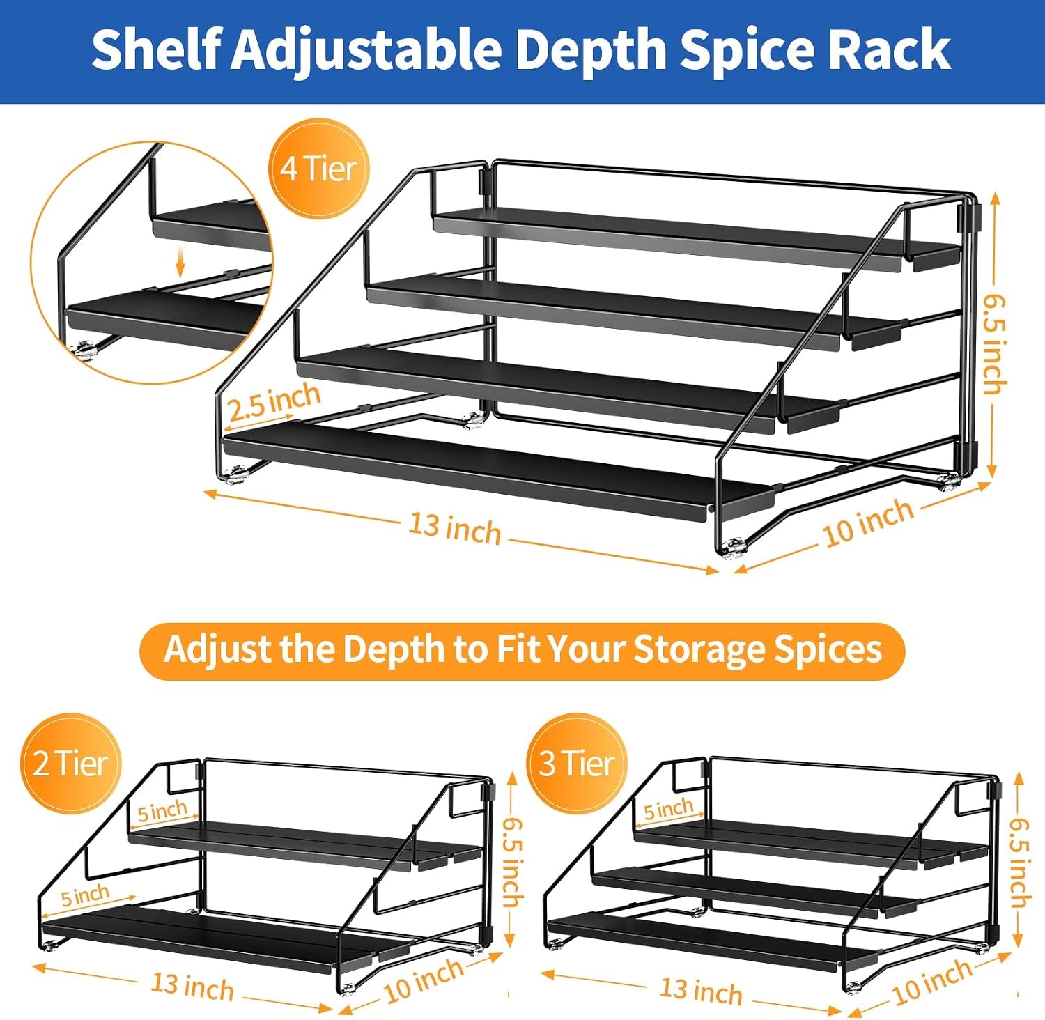 4-tier-spice-rack-for-cabinet-spice-rack-organizer-depth-adjustable-spice-holder-for-countertop-cupboard-pantry-seasoning-shelf-metal-black-1-pack