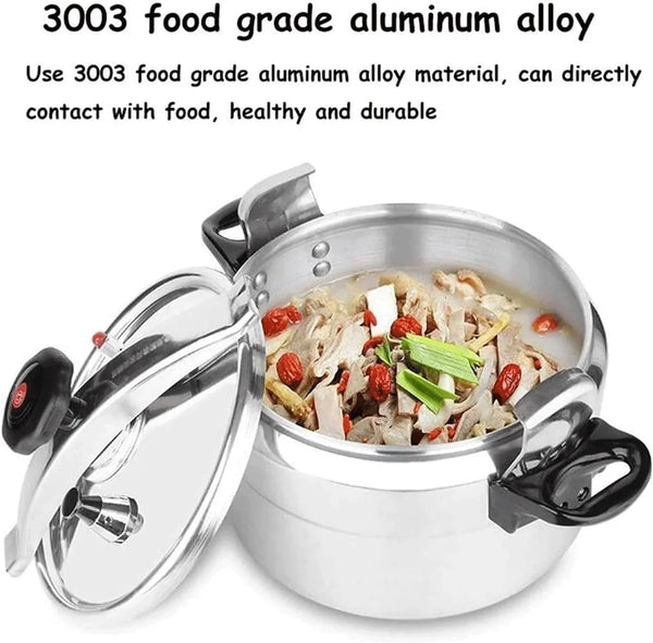 Pressure Cooker Household Gas Commercial Large Capacity, General Purpose Restaurant, Hotel Canteen, Hotel Explosion-Proof Commercial Pressure Cooker (Size : 15L)3