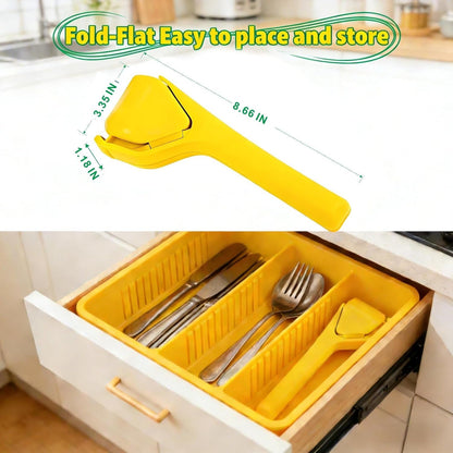 Lemon Squeezer, Effective at Squeezing Out Juice, Citrus Juicer | Easy-To-Use, Very Sturdy Lemon Juicer, Fold-Flat Easy-To-Place, Easy-To-Clean Citrus Squeezer to Squeeze Lemon, Lime, Orange7