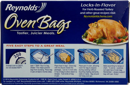 Kitchens Turkey Oven Roasting Bags, Holds up to 24 Lbs, 2Ct | Large Disposable Turkey Cooking Bags, Holds between 8-24 Lbs, Juicy Results, Easy Cleanup, Thanksgiving Roasting, Bpa-Free2