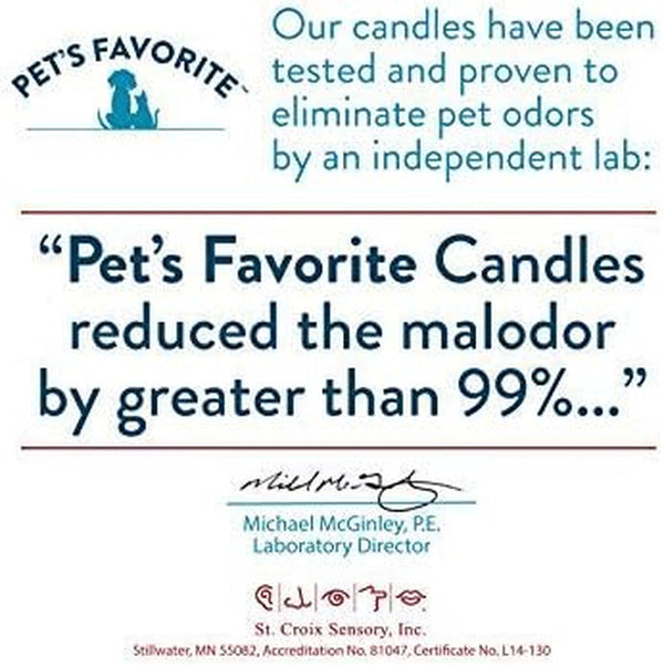 Fresh Laundry Pet Odor Eliminator Candle Pet Friendly, 1 Pack4