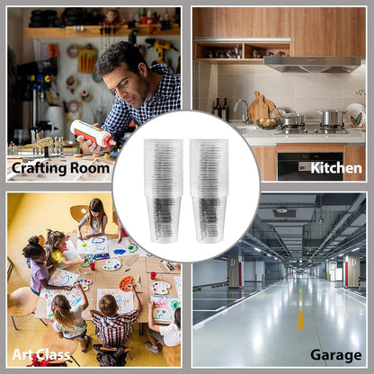 50PCS Resin Epoxy Mixing Cups,  8Oz Clear Plastic Paint Measuring Cups with 50Pcs Wooden Stirring Sticks for Epoxy Resins, Mixing Paint, Pigments, Resins4