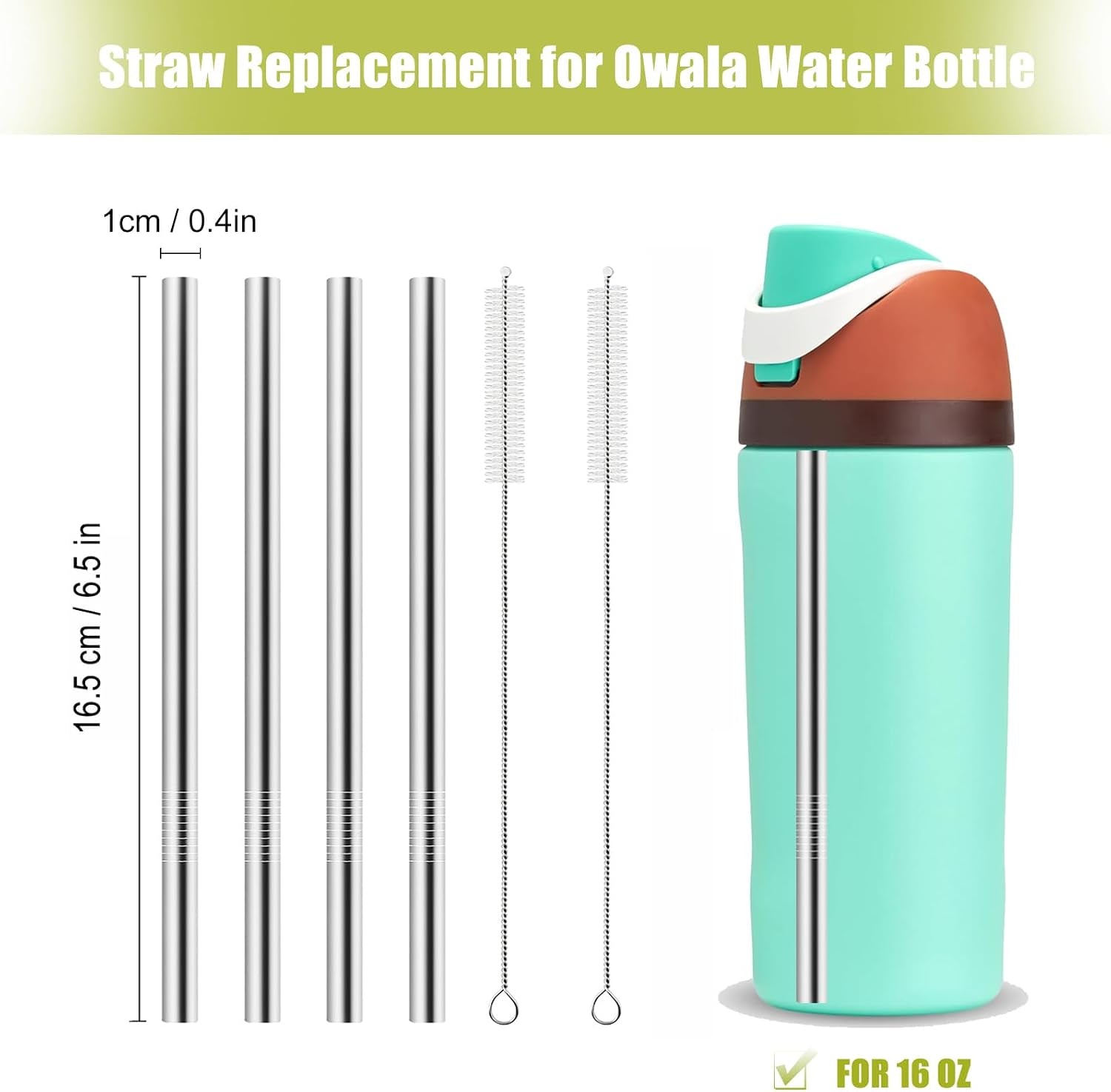 metal-straw-replacement-for-owala-kids-water-bottle-16-oz-accessories-with-2-straw-cleaner-reusable-stainless-steel-straws-compatible-with-owala-water-bottle-4pcs