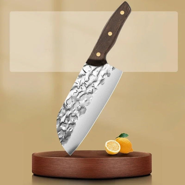 Meat Cleaver,Cleaver Knife 7 Inch Forged Kitchen Knife, Household Chopping Dual Purpose Knife, Sharp Meat and Fish Killing Knife, Bone Chopping Knife3